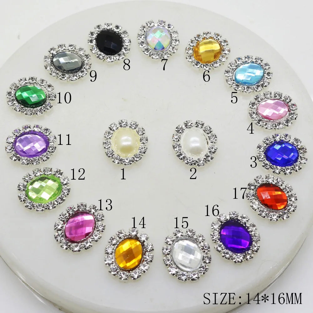 10pcs/lot 14*16mm Oval Diamond Button Mix Color Artificial Crystal Button for Wedding Invitation Cards Hair Ornament Decoration
10pcs/lot 14*16mm Oval Diamond Button Mix Color Artificial Crystal Button for Wedding Invitation Cards Hair Ornament Decoration