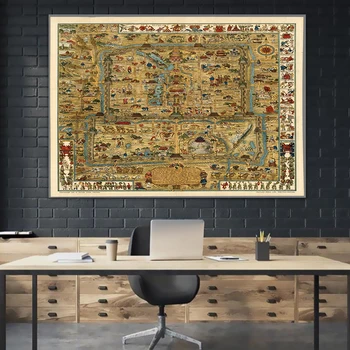 1936 Maps Beijing Imperial Palace China HD Map Vintage Canvas Paintings Retro Kraft Posters Wall Stickers Home Decor Family Gift 
1936 Maps Beijing Imperial Palace China HD Map Vintage Canvas Paintings Retro Kraft Posters Wall Stickers Home Decor Family Gift