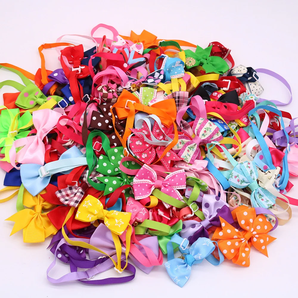 120pcs Spring Mixed Styles Pet Puppy Dog Cat Bow Ties/Bowties Adjustable Dog Grooming Accessories Dog Ties Pet Supplies
120pcs Spring Mixed Styles Pet Puppy Dog Cat Bow Ties/Bowties Adjustable Dog Grooming Accessories Dog Ties Pet Supplies