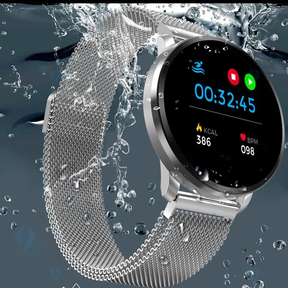 Fine Steel Smart Band Man Women Smart Watch Fitness Bracelet Support Waterproof Bluetooth Smart Wristband for IOS Android Phone
Fine Steel Smart Band Man Women Smart Watch Fitness Bracelet Support Waterproof Bluetooth Smart Wristband for IOS Android Phone