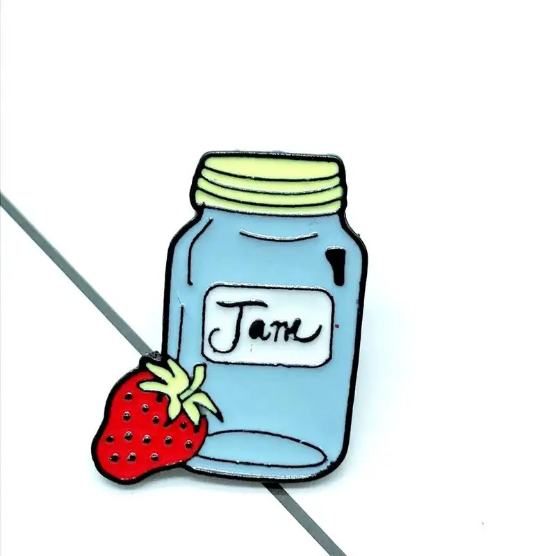 XEDZ New hot cartoon JAME blue water bottle brooch delicious strawberry fruit cup backpack clothing accessories children's gift
XEDZ New hot cartoon JAME blue water bottle brooch delicious strawberry fruit cup backpack clothing accessories children's gift