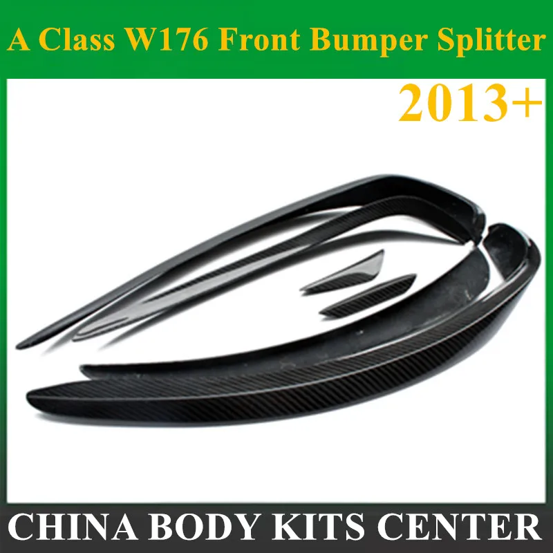 Mercedes W176 Front Bumper Splitter Lip Carbon Fiber Canards Spoiler For Benz A Class W176 A160 A180 A220 A200 With AMG Package
Mercedes W176 Front Bumper Splitter Lip Carbon Fiber Canards Spoiler For Benz A Class W176 A160 A180 A220 A200 With AMG Package