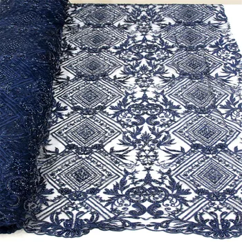 New Design Sequied Net Lace Blue Sequins Embroidered Tulle Lace African Women Evening prom Fabrics HJ156-1
New Design Sequied Net Lace Blue Sequins Embroidered Tulle Lace African Women Evening prom Fabrics HJ156-1