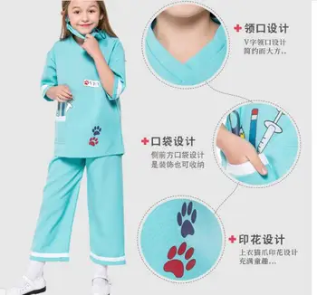 Halloween Costume Kids Doctor Cosplay Costume Nurse Uniform Girls Game Uniform Wear Clothing for Party
Halloween Costume Kids Doctor Cosplay Costume Nurse Uniform Girls Game Uniform Wear Clothing for Party