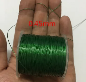 0.38MM-2MM 20-100M,green nylon coated built-in 304 stainless steel wire rope, sea fishing line chain hook line hanging crystal
0.38MM-2MM 20-100M,green nylon coated built-in 304 stainless steel wire rope, sea fishing line chain hook line hanging crystal