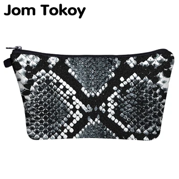 Jom Tokoy Cosmetic Bag Printing Serpentine Personalised Makeup Bags Organizer Bag Women Beauty Bag
Jom Tokoy Cosmetic Bag Printing Serpentine Personalised Makeup Bags Organizer Bag Women Beauty Bag