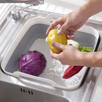 Kitchen Accessories Dishes Case Home Storage Organizer Folding Multifunction Washes Storage Large Capacity Portable Basket 9L
Kitchen Accessories Dishes Case Home Storage Organizer Folding Multifunction Washes Storage Large Capacity Portable Basket 9L