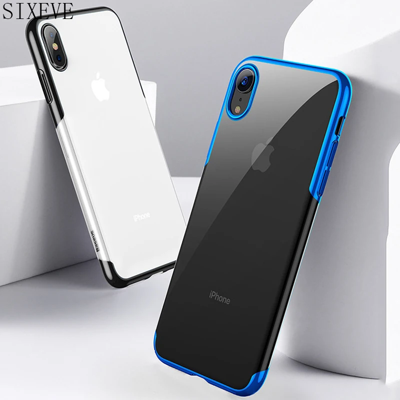 Luxury Silicone plating Clear Soft Case for iPhone X 10 XS Max XR iPhone 6S 6 s 6Plus 6SPlus iPhone 7 8 7Plus 8Plus Phone Cover
Luxury Silicone plating Clear Soft Case for iPhone X 10 XS Max XR iPhone 6S 6 s 6Plus 6SPlus iPhone 7 8 7Plus 8Plus Phone Cover