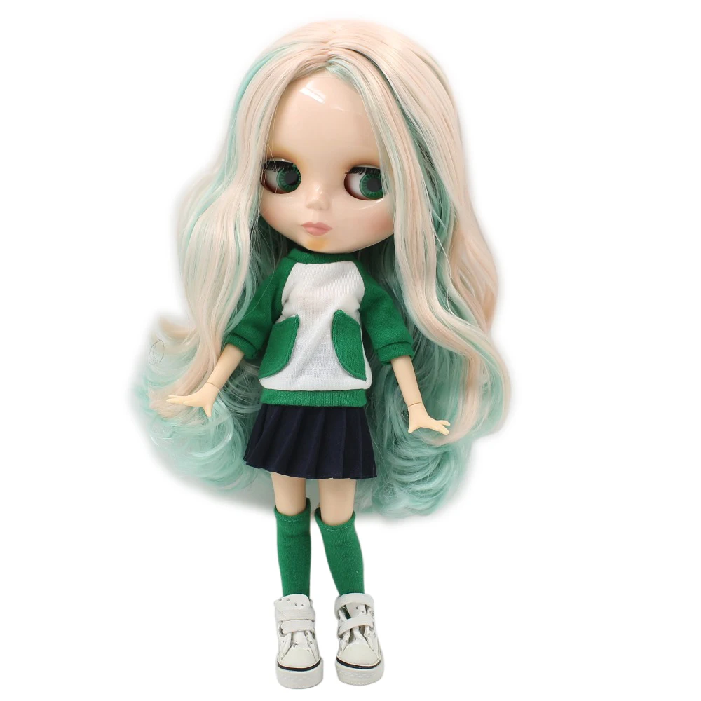 Free shipping blyth doll icy licca 230BL40061059 green mix ligh pink hair joint body 1/6 30cm bjd neo gift toy
Free shipping blyth doll icy licca 230BL40061059 green mix ligh pink hair joint body 1/6 30cm bjd neo gift toy