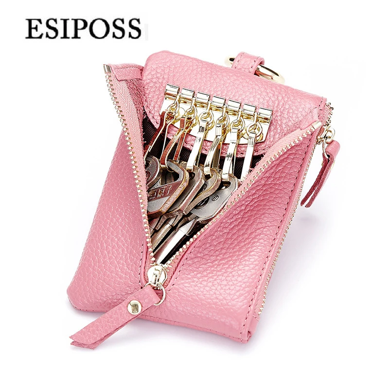 Genuine Designer Leather Men Car Key Bag Women Coin Purse fashion key holder Wallet Electronic Keys case
Genuine Designer Leather Men Car Key Bag Women Coin Purse fashion key holder Wallet Electronic Keys case
