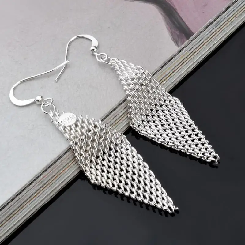 pendientes Sterling-silver-jewelry mujer earrings 925 brincos plata long orecchini oorbellen women a1t3 jewelry hoop silver 133
pendientes Sterling-silver-jewelry mujer earrings 925 brincos plata long orecchini oorbellen women a1t3 jewelry hoop silver 133