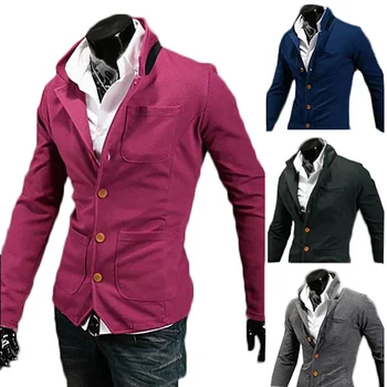 ZOGAA Men Casual Blazers Slim Fit Solid Color Blazer Male Stand Collar Suit Multi-pocket Single Breasted Suit Jackets and Coats
ZOGAA Men Casual Blazers Slim Fit Solid Color Blazer Male Stand Collar Suit Multi-pocket Single Breasted Suit Jackets and Coats