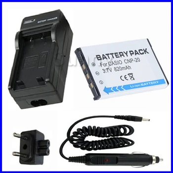 Battery and Charger for Casio NP-20 NP20 and Exilim EX-Z60,EX-Z70, EX-Z75,EX-Z77,EX-S500,EX-S600,EX-S770,EX-S880 Digital Camera
Battery and Charger for Casio NP-20 NP20 and Exilim EX-Z60,EX-Z70, EX-Z75,EX-Z77,EX-S500,EX-S600,EX-S770,EX-S880 Digital Camera