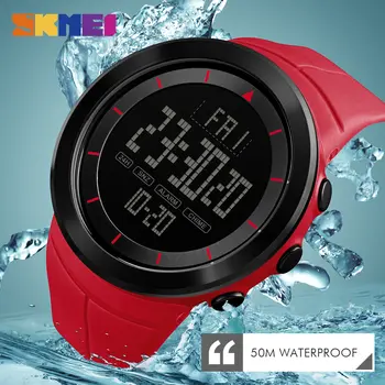 Clock Men Watch Sports Data Multifunction Countdown Watches Digital Stopwatch Watch Wrist Alarm Double SKMEI Relogio Masculino
Clock Men Watch Sports Data Multifunction Countdown Watches Digital Stopwatch Watch Wrist Alarm Double SKMEI Relogio Masculino