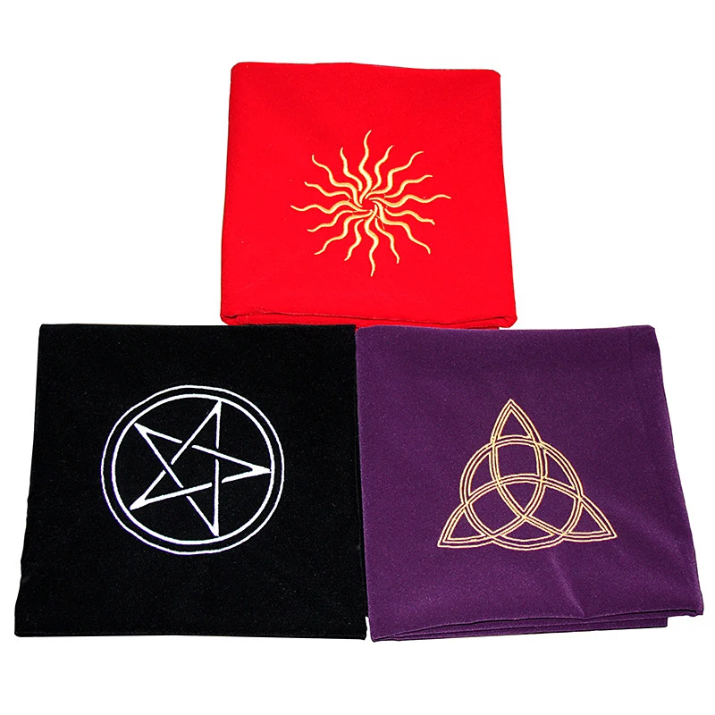 Vintage Altar Pentacle Sun Tarot Cards Party Table Cloth Tablecloth Divination Velvet Tapestry board game playmat 60x60cm
Vintage Altar Pentacle Sun Tarot Cards Party Table Cloth Tablecloth Divination Velvet Tapestry board game playmat 60x60cm