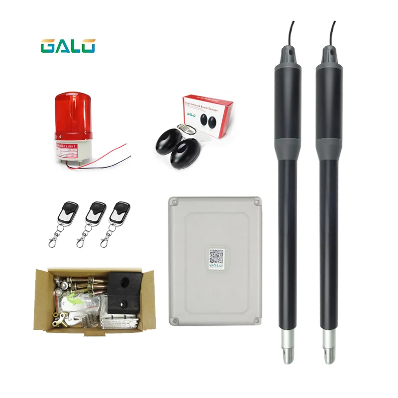 Linear Actuator input AC110/220V Automatic Swing Gate Opener Kit with flash lamp for Swing Gates
Linear Actuator input AC110/220V Automatic Swing Gate Opener Kit with flash lamp for Swing Gates