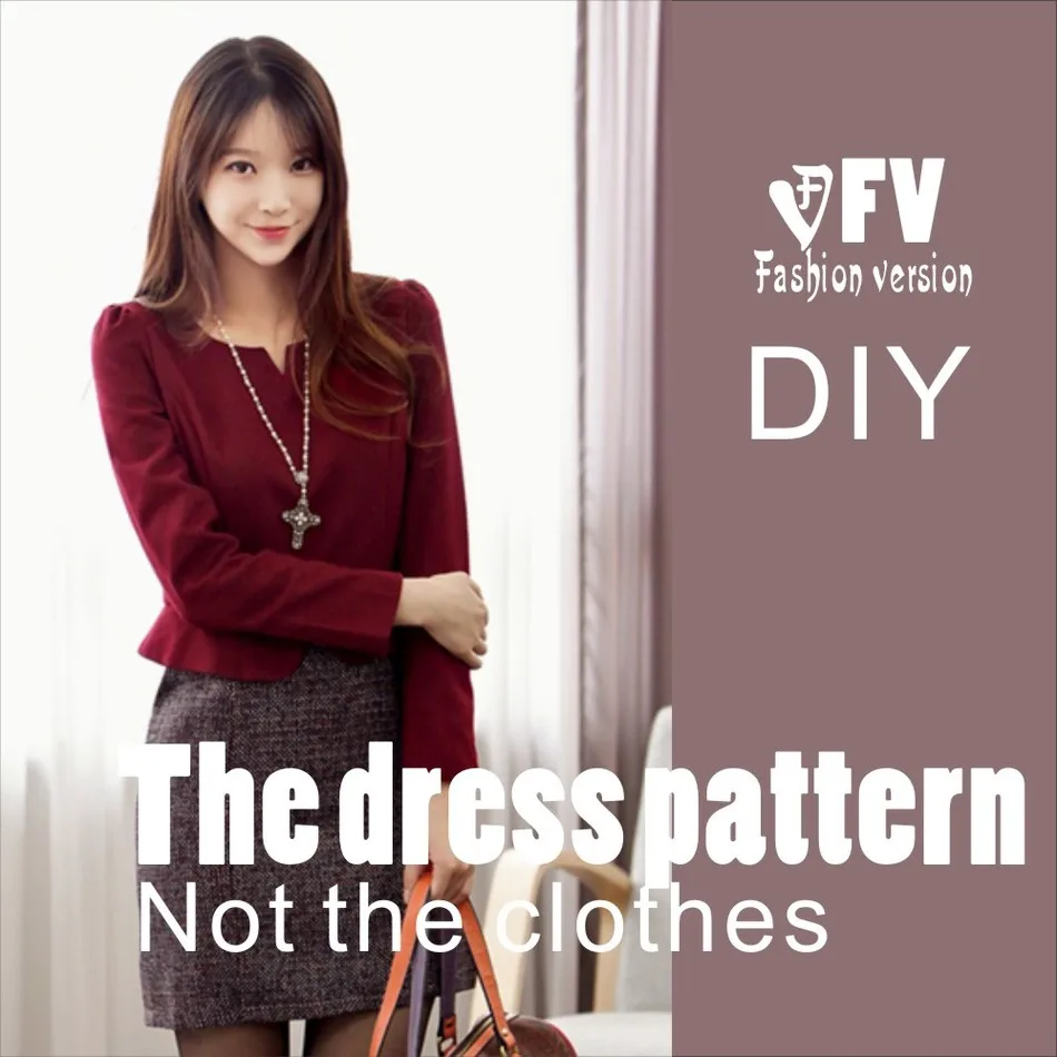 Dresses Sewing Pattern Template Cutting drawing Clothing DIY ((Not selling clothes)) BLQ- 174
Dresses Sewing Pattern Template Cutting drawing Clothing DIY ((Not selling clothes)) BLQ- 174