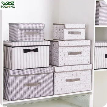 WBBOOMING Folding Non-woven fabric storage box Home supplies clothing Underwear socks and kids toys storage organizer Cosmetics
WBBOOMING Folding Non-woven fabric storage box Home supplies clothing Underwear socks and kids toys storage organizer Cosmetics