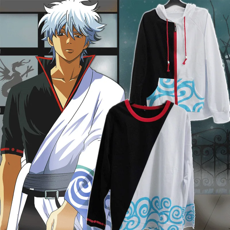 NEW Silver Soul Gintama Sakata Gintoki cosplay costume T-Shirt Hoodie women/men tee shirt free shipping
NEW Silver Soul Gintama Sakata Gintoki cosplay costume T-Shirt Hoodie women/men tee shirt free shipping