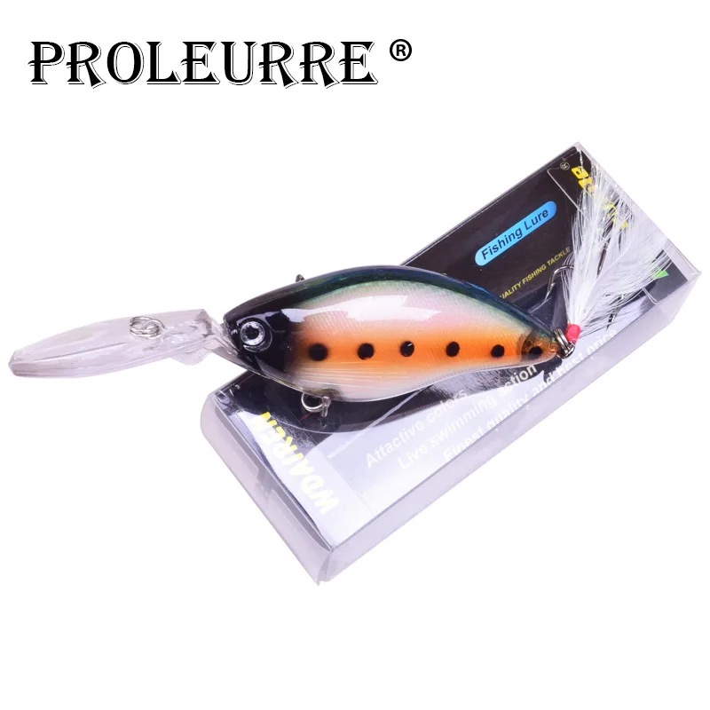 Proleurre 11cm 18g Fishing Wobblers Boxed Fishing Lure Pesca Aritificial Floating Minnow Professional Crankbait Fishing Tackle
Proleurre 11cm 18g Fishing Wobblers Boxed Fishing Lure Pesca Aritificial Floating Minnow Professional Crankbait Fishing Tackle