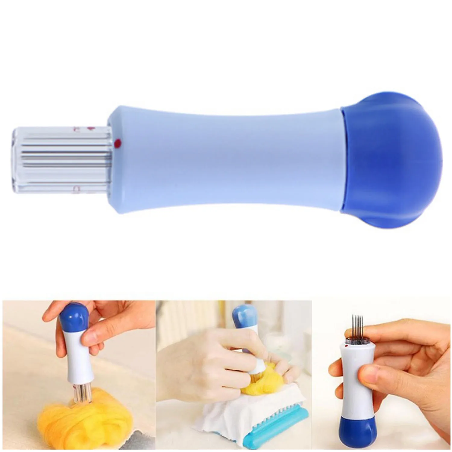 Kids Adults Practical Felting Needle with 7 Needles DIY Knitting Needles Tool Wool Felt Embroidery Stitch Punch Needles Tool Toy
Kids Adults Practical Felting Needle with 7 Needles DIY Knitting Needles Tool Wool Felt Embroidery Stitch Punch Needles Tool Toy