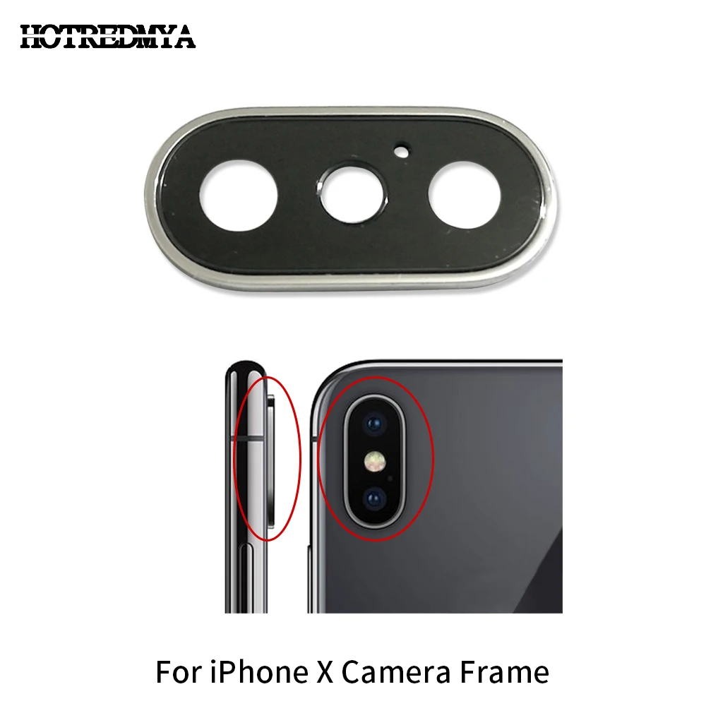 Back Rear Camera Glass Lens For iPhone X Ten 5.8" Sapphire Crystal Back Protector Glass Lens + Frame Black White
Back Rear Camera Glass Lens For iPhone X Ten 5.8" Sapphire Crystal Back Protector Glass Lens + Frame Black White