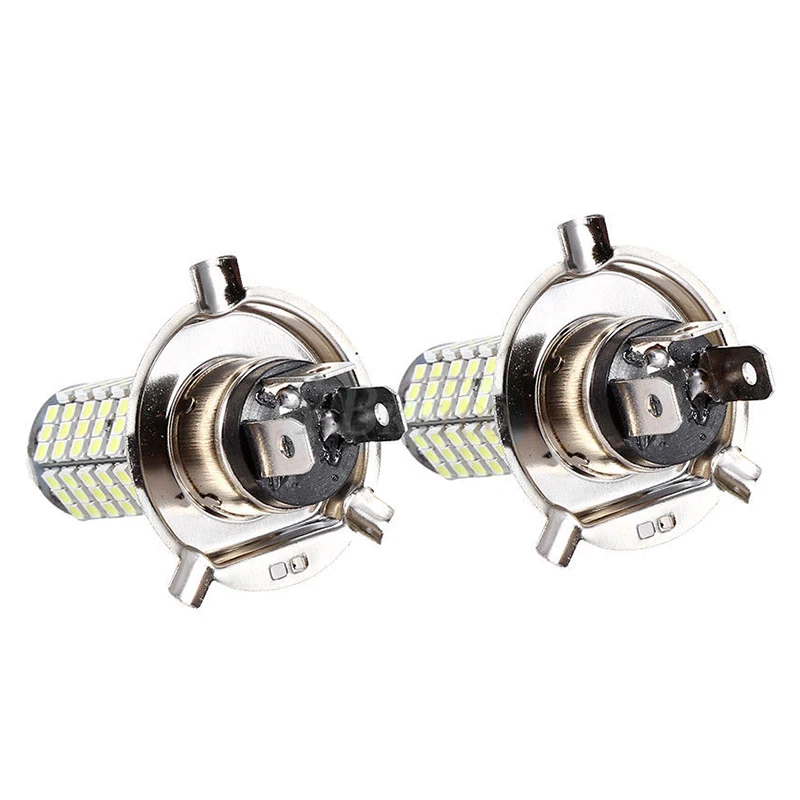 2pcs H4/HB2/9003 120LED Car Hi/Low Fog Driving Light Headlight Bulb