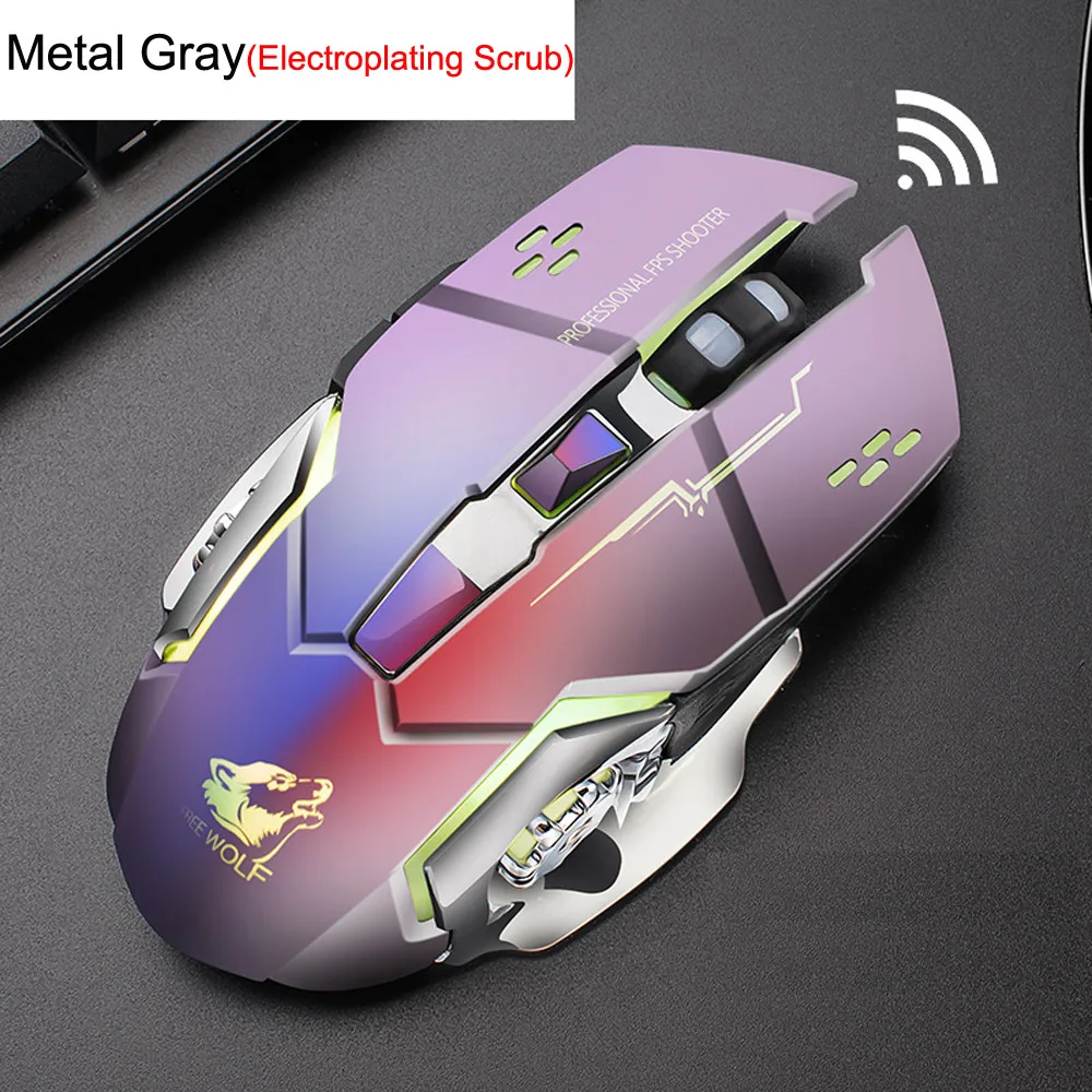 gaming mouse Rechargeable Wireless Silent LED Backlit USB Optical Ergonomic Gaming Mouse Optical Mice mouse gamer
gaming mouse Rechargeable Wireless Silent LED Backlit USB Optical Ergonomic Gaming Mouse Optical Mice mouse gamer