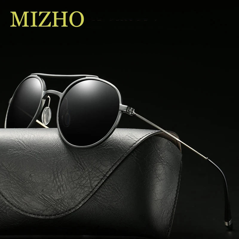 MIZHO Retro Aluminum Sunglasses Polarized Vintage Eyewear Accessories Women Steampunk Quality Sunglasses Men Round Driving
MIZHO Retro Aluminum Sunglasses Polarized Vintage Eyewear Accessories Women Steampunk Quality Sunglasses Men Round Driving