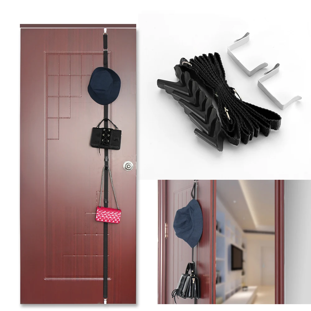 ABEDOE Hat Clothes Organizer Hanging Cap Rack Holder Over Door Straps With 7 Hook Clothing Accessory Holder Organizer
ABEDOE Hat Clothes Organizer Hanging Cap Rack Holder Over Door Straps With 7 Hook Clothing Accessory Holder Organizer