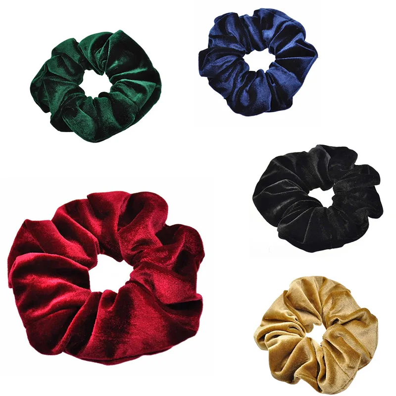Vintage hair gum 5 Pcs/lot Solid Color 4'' Velvet Hair Scrunchies for Women Girls' Elastic Hair Ties Ropes Hair Accessories
Vintage hair gum 5 Pcs/lot Solid Color 4'' Velvet Hair Scrunchies for Women Girls' Elastic Hair Ties Ropes Hair Accessories