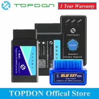 TOPDON V1.5 ELM327 OBD2 Scanner Automotive OBD Diagnostic Tool WIFI AutoMate Super Mini ELM 327 Code Reader Scan Tool for iPhone image