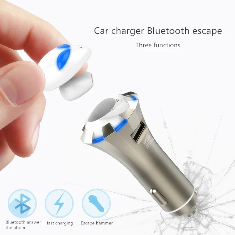 Image New alien business Bluetooth headset anti noise wireless headset security headphones