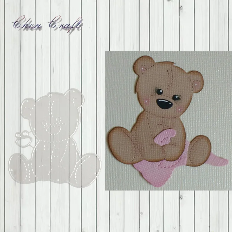Sitting bear 3 Metal Cutting Dies cut die mold Scrapbook paper craft knife mould blade punch stencils dies
Sitting bear 3 Metal Cutting Dies cut die mold Scrapbook paper craft knife mould blade punch stencils dies