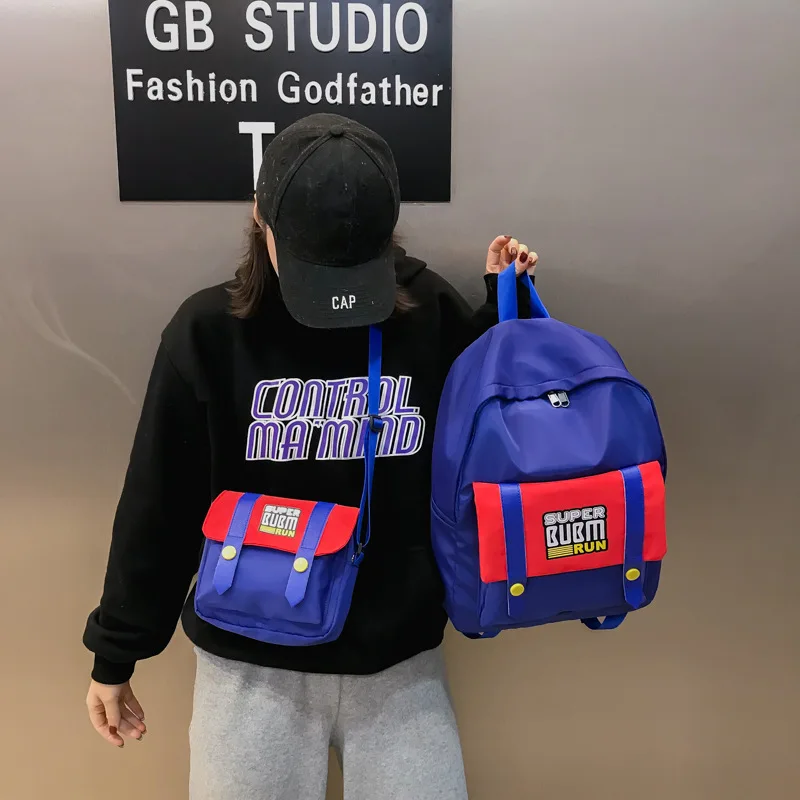 2019 new JIULIN high-quality Oxford cloth super Mario two-piece student casual fashion backpack school student bag
2019 new JIULIN high-quality Oxford cloth super Mario two-piece student casual fashion backpack school student bag