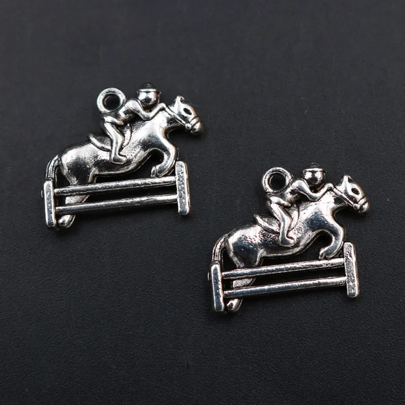 8pcs Silver Plated Equestrian Hurdle Alloy Pendant DIY Charm Sports Necklace Bracelet Jewelry Carfts Metal Accessories A721
8pcs Silver Plated Equestrian Hurdle Alloy Pendant DIY Charm Sports Necklace Bracelet Jewelry Carfts Metal Accessories A721