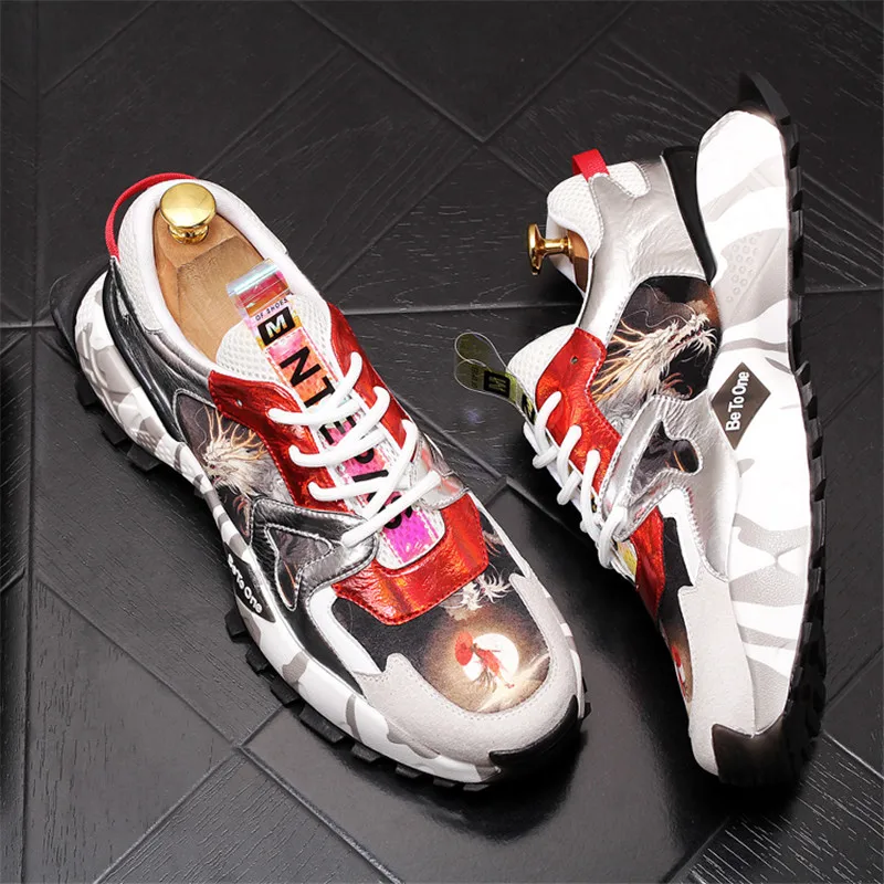 Printed Men Shoes Zapatos De Hombre Fashion Young Mans Footwear Comfortable Chaussure Homme 6#20/10D50
Printed Men Shoes Zapatos De Hombre Fashion Young Mans Footwear Comfortable Chaussure Homme 6#20/10D50