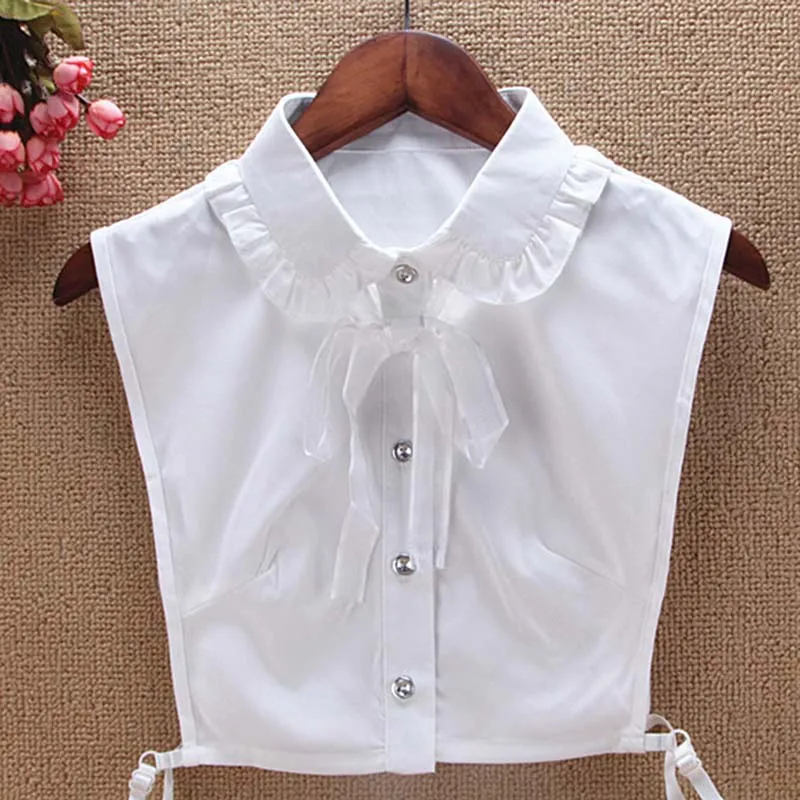 2019 Spring Bud Ribbon Fake Collar Tie New Ladies Shawl White Wooden Ear Collar Chiffon Fake Collar New Dress Accessories
2019 Spring Bud Ribbon Fake Collar Tie New Ladies Shawl White Wooden Ear Collar Chiffon Fake Collar New Dress Accessories