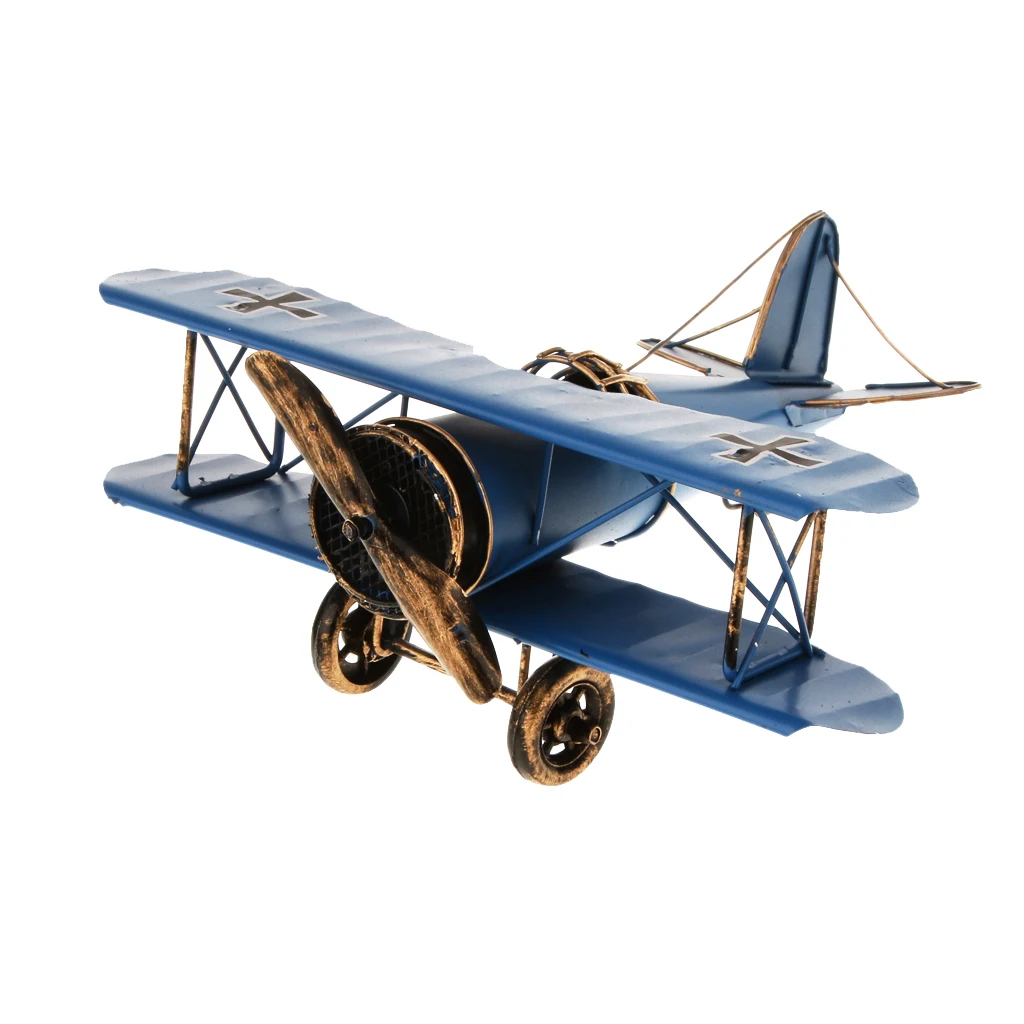 Vintage Tin Metal Airplane Helicopter Model Biplane Military Aircraft Home Decor Toy Gift Vintage Tin Metal Airplane Helicopter Model Biplane Military Aircraft Home Decor Toy Gift