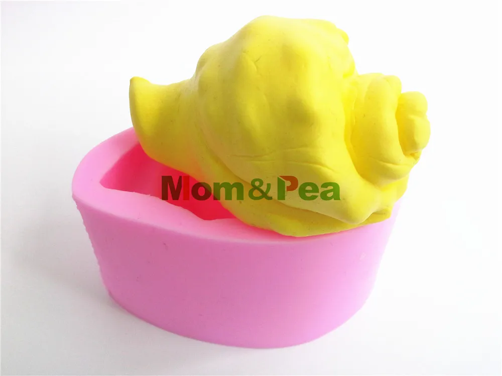 Mom&Pea 0355 Free Shipping Conch Shaped Silicone Soap Mold Cake Decoration Fondant Cake 3D Mold Food Grade Silicone Mould
Mom&Pea 0355 Free Shipping Conch Shaped Silicone Soap Mold Cake Decoration Fondant Cake 3D Mold Food Grade Silicone Mould
