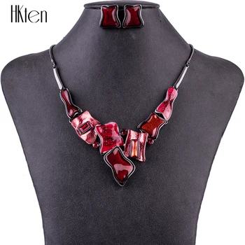 MS1504784 Fashion Jewelry Sets High Quality Necklace Sets For Women Jewelry Red Crystal Resin Unique Design Party Gift
MS1504784 Fashion Jewelry Sets High Quality Necklace Sets For Women Jewelry Red Crystal Resin Unique Design Party Gift