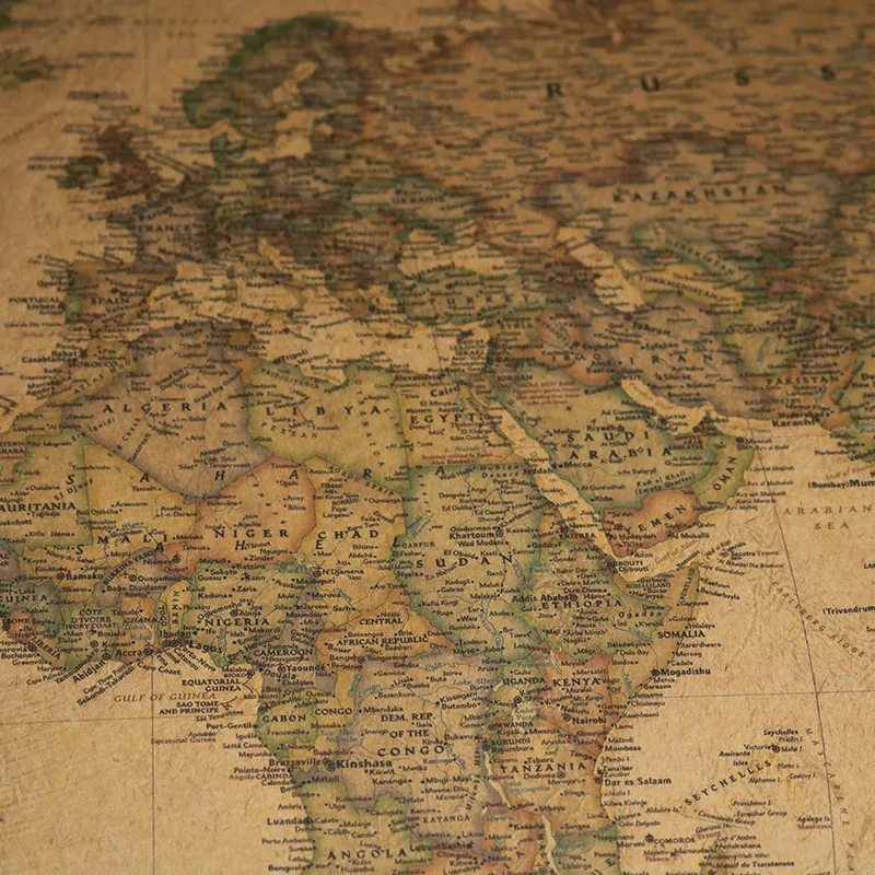20 pcs World map Poster Kraft paper 72.5*47cm Student stationery World geography Wallpapers Home Decor Decorative paintings
20 pcs World map Poster Kraft paper 72.5*47cm Student stationery World geography Wallpapers Home Decor Decorative paintings