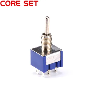 10pcs/Lot Mini Toggle Switches MTS-203 6-Pin SPDT Rocker Switch ON-OFF-ON 125V/6A 3A250VAC New High Quality
10pcs/Lot Mini Toggle Switches MTS-203 6-Pin SPDT Rocker Switch ON-OFF-ON 125V/6A 3A250VAC New High Quality