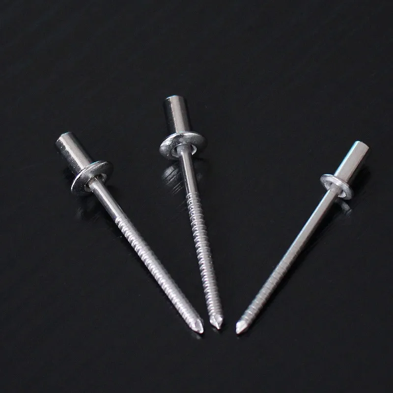 Multi Sizes 304 Stainless Steel Hollow Sealed Rivets M3.2x8mm M4.0x8mm M4.8x8mm Total 150PCS Close End Blind Rivets
Multi Sizes 304 Stainless Steel Hollow Sealed Rivets M3.2x8mm M4.0x8mm M4.8x8mm Total 150PCS Close End Blind Rivets
