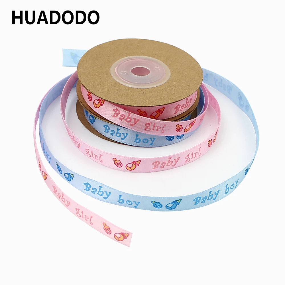 HUADODO 10mm 3/8'' Satin Ribbons Baby Girl/Boy Baby Shower Ribbon Tape for Handmade DIY Gift wrapping Birthday Party Decoration
HUADODO 10mm 3/8'' Satin Ribbons Baby Girl/Boy Baby Shower Ribbon Tape for Handmade DIY Gift wrapping Birthday Party Decoration