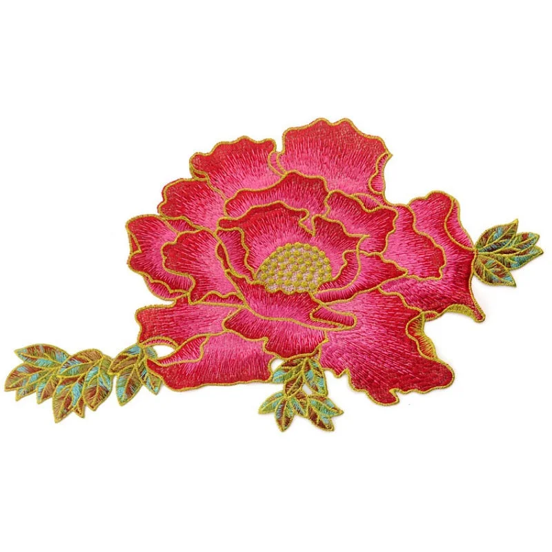 1pc New Blooming Peony Flower Applique Embroidered Sew on Showy Flower Patches For Clothes Bag Sticker Diy Decoration Repair
1pc New Blooming Peony Flower Applique Embroidered Sew on Showy Flower Patches For Clothes Bag Sticker Diy Decoration Repair