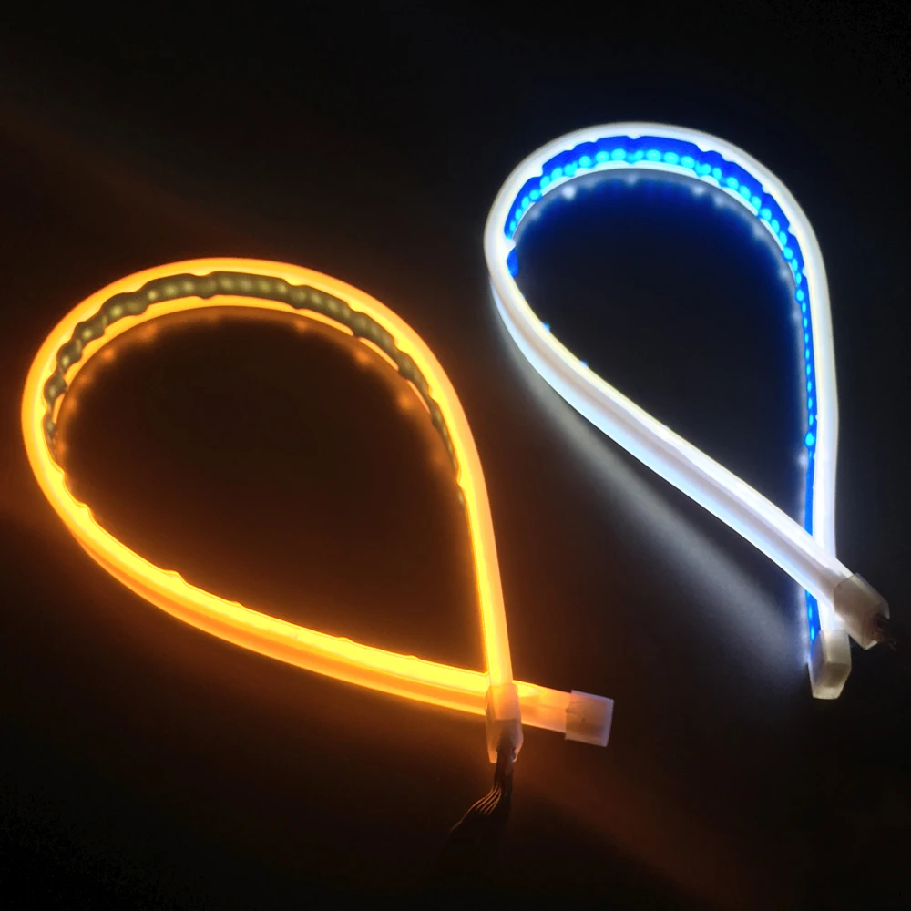 For AMG Mercedes Benz Accessories Steering Wheel Sticker 45cm Car Daytime Running Lights Turn Signal Lamp LED DRL Strip Light
For AMG Mercedes Benz Accessories Steering Wheel Sticker 45cm Car Daytime Running Lights Turn Signal Lamp LED DRL Strip Light