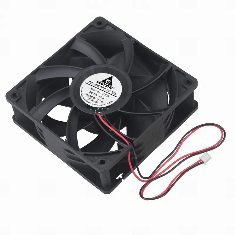 20 шт. Gdstime DC 12 В два шара 12038B 2 штырька 120x120x38 мм 12 см с высоким давлением воздуха Осевой поток охлаждающий вентилятор 120 мм x 38 мм 1.0A 4500 об/мин
20 шт. Gdstime DC 12 В два шара 12038B 2 штырька 120x120x38 мм 12 см с высоким давлением воздуха Осевой поток охлаждающий вентилятор 120 мм x 38 мм 1.0A 4500 об/мин