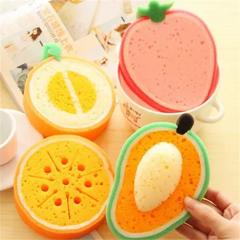 4pcs/set Fruit Shape Microfiber Sponge Scouring Pad Cleaning Cloth Dish Washing Remove Stains Sponge Kitchen Organizer Tools 
4pcs/set Fruit Shape Microfiber Sponge Scouring Pad Cleaning Cloth Dish Washing Remove Stains Sponge Kitchen Organizer Tools