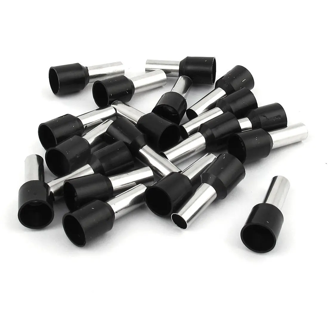 Pre Insulated Ferrule Terminal Wire Connector E10-12 8AWG with 20 Piece, Black 
Pre Insulated Ferrule Terminal Wire Connector E10-12 8AWG with 20 Piece, Black